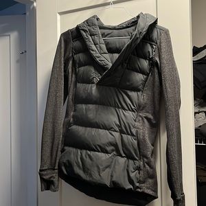 Lululemon pullover down filled sweater jacket